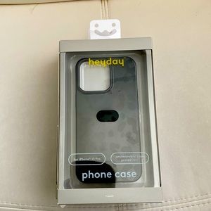 heyday Apple iPhone 13 Pro Black Antimicrobial Silicone Case(New)